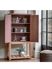 Gallery Home Clay Pink Leroy 2 Door Cupboard - Image 5 of 11