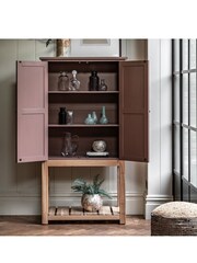 Gallery Home Clay Pink Leroy 2 Door Cupboard - Image 7 of 11