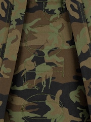 Polo Ralph Lauren Green Camo 100% Cotton Backpack And Pencilcase Set - Image 3 of 10