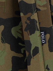 Polo Ralph Lauren Green Camo 100% Cotton Backpack And Pencilcase Set - Image 4 of 10