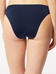 ETAM Blue Shinny Bikini Bottoms - Image 4 of 5