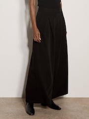 Apricot Wide-Leg Pleated Tailored Trousers - Image 3 of 4