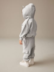 Grey Zip Through Hoodie (3mths-7yrs) - Image 2 of 6