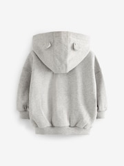 Grey Zip Through Hoodie (3mths-7yrs) - Image 5 of 6