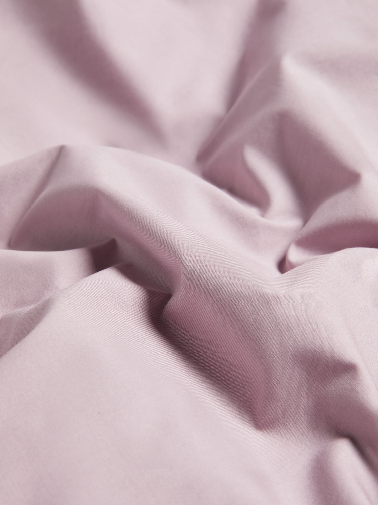 طقم فاخر من غطاء لحاف وكيس وسادة من القطن المصري 100% بعدد 200 خيط في البوصة المربعة Percale من تشكيلة لوكس - Image 3 of 3