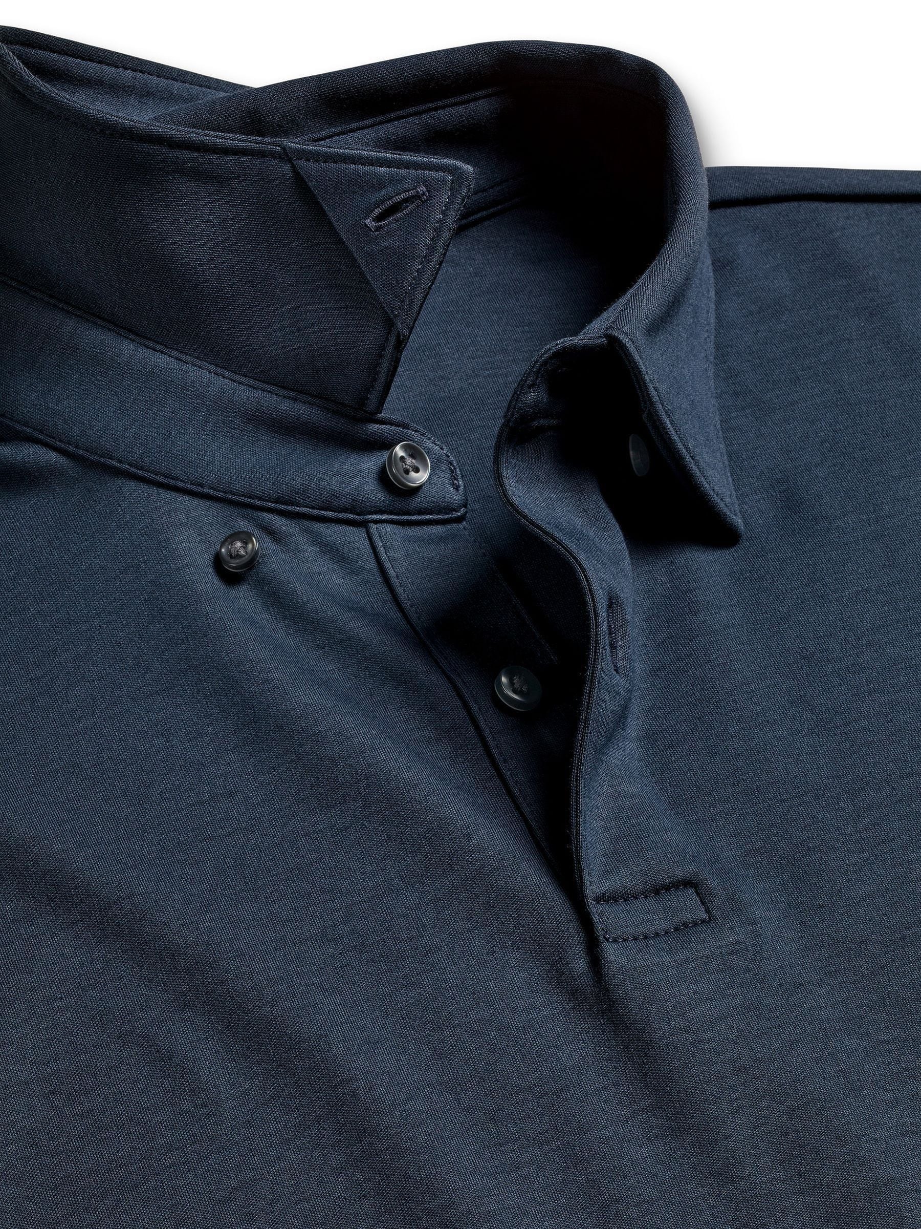 Buy Charles Tyrwhitt Petrol Blue 100% Cotton Plain Long Sleeve