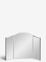Silver Tri-Fold Dressing Table Mirror - Image 2 of 6