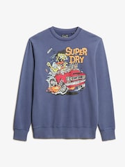 Moletom solto com estampa de dragnut da Superdry - Imagem 5 de 6