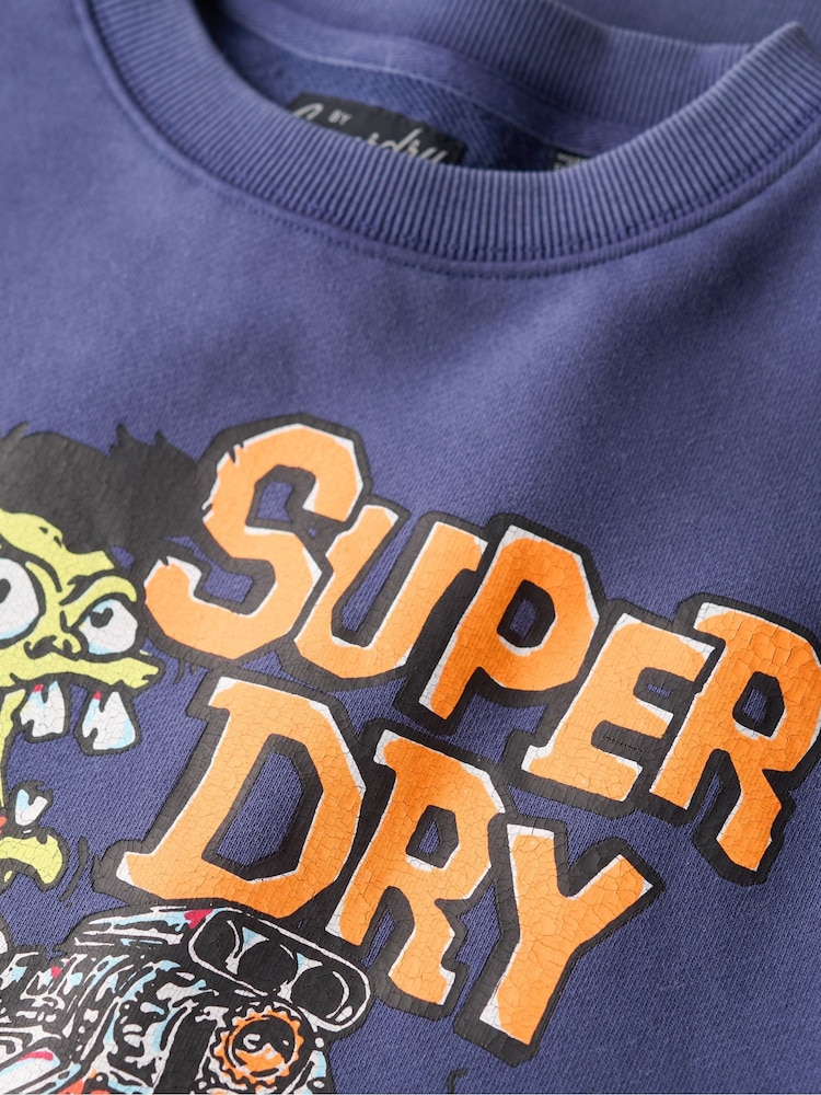 Moletom solto com estampa de dragnut da Superdry - Imagem 6 de 6