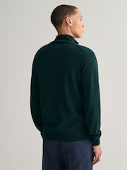 GANT Superfine Lambswool Half Zip Jumper - Image 2 of 5