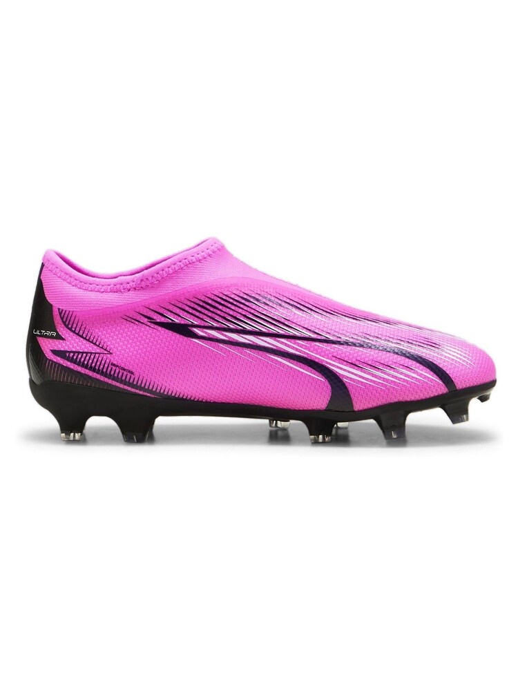 Puma Pink Junior Ultra Match Football Boots - Image 1 of 6