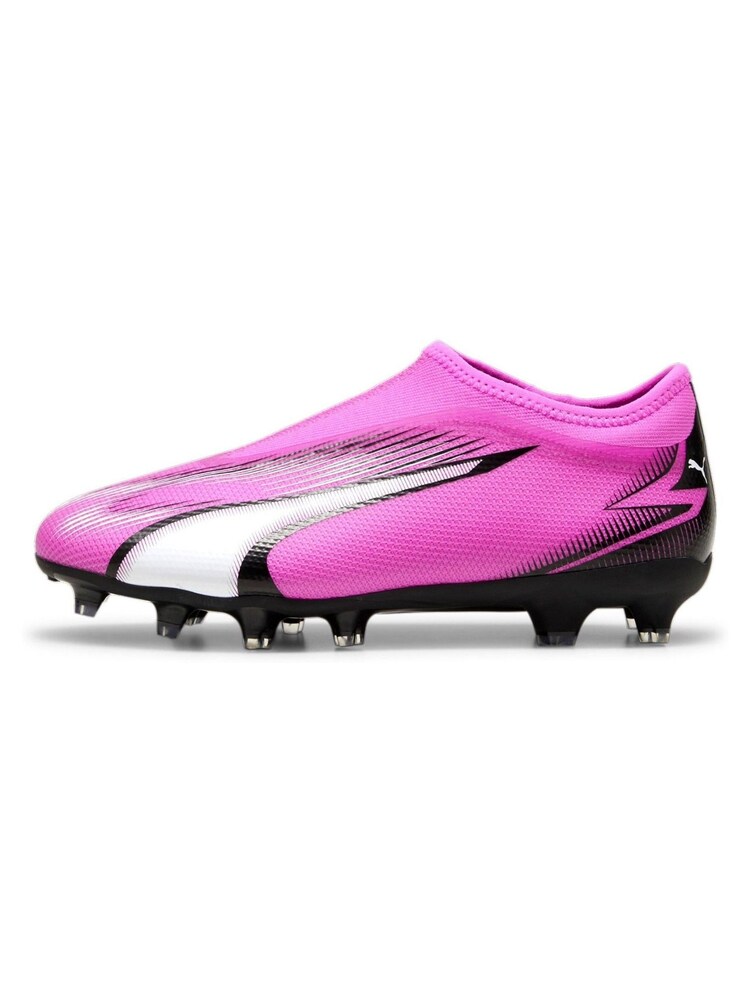 Puma Pink Junior Ultra Match Football Boots - Image 2 of 6