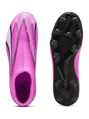 Puma Pink Junior Ultra Match Football Boots - Image 5 of 6