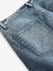 Grey Summer Weight Denim Shorts - Image 10 of 10