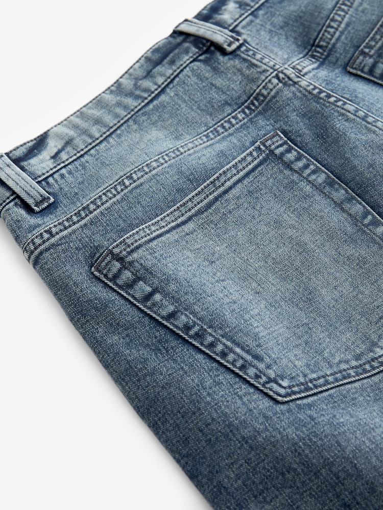 Grey Summer Weight Denim Shorts - Image 10 of 10