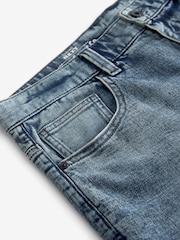 Grey Summer Weight Denim Shorts - Image 9 of 10
