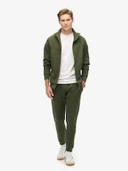 Superdry Dark Moss Green Tech Loose Track Jacket - Image 3 of 6