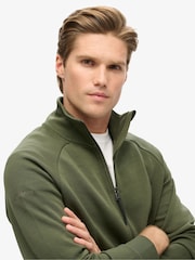 Superdry Dark Moss Green Tech Loose Track Jacket - Image 4 of 6