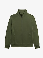 Superdry Dark Moss Green Tech Loose Track Jacket - Image 5 of 6