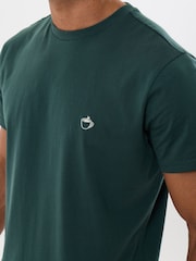 Threadbare Teal Green Short Sleeve Pyjamas Set - Image 4 of 4