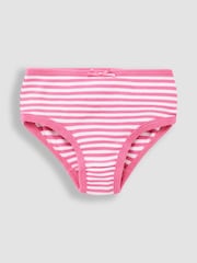JoJo Maman Bébé Pink 3-Pack Knickers - Image 3 of 4