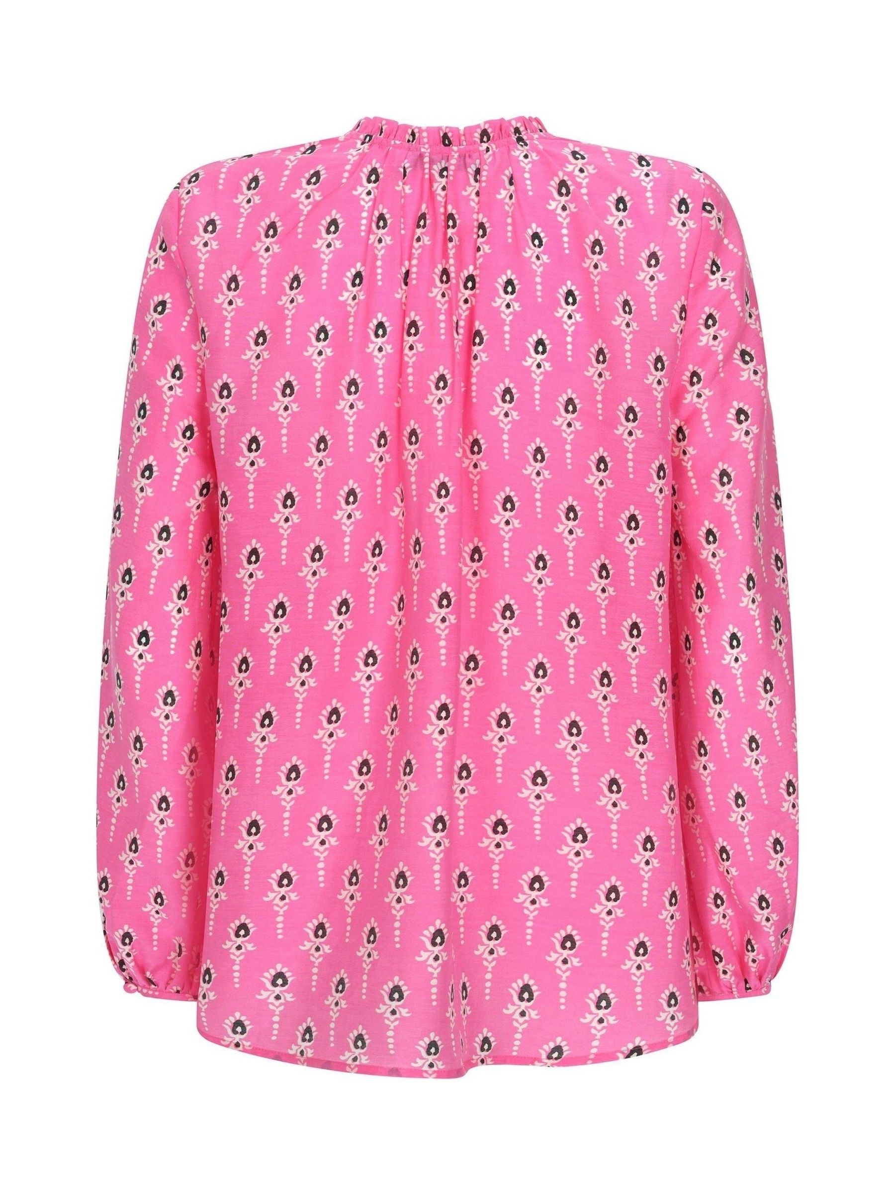 mint velvet pink blouse