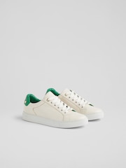 LK Bennett White Signature Leather Trainers - Image 5 of 7