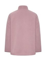 Rosa - Yours Curve Quarter Zip Fleece - Imagem 6 de 6