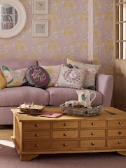 Laura Ashley Honey Gold Garrat 12 Drawer Coffee Table - Image 1 of 4