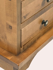 Laura Ashley Honey Gold Garrat 12 Drawer Coffee Table - Image 4 of 4