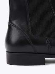 KG Kurt Geiger Black Pax Leather Boots - Image 4 of 5