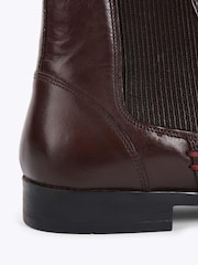 KG Kurt Geiger Brown Pax Leather Boots - Image 4 of 5