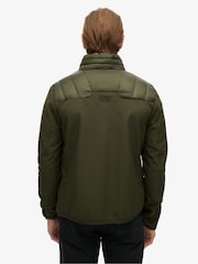 Superdry Army Khaki Storm Softshell Hybrid Jacket - Image 10 of 10