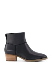 TOMS Black Elia Heeled Boots - Image 1 of 3