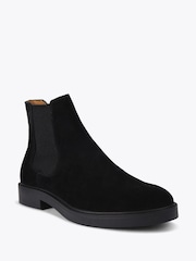 KG Kurt Geiger Black Douglas Suede Boots - Image 2 of 5