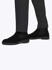 KG Kurt Geiger Black Douglas Suede Boots - Image 5 of 5