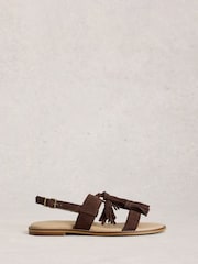 White Stuff Tala Suede Tassel Sandal - Изображение 1 4