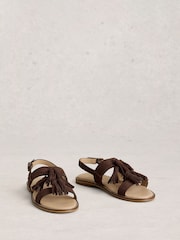 White Stuff Tala Suede Tassel Sandal - Изображение 2 4