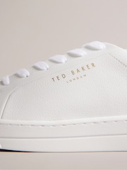 Ted Baker White Artioli Webbing Detail Cupsole Trainers - Image 4 of 4