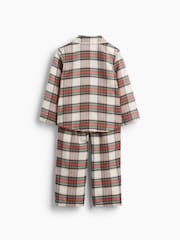 Gap Red & Cream Check Flannel Pyjamas Set (6mths-5yrs) - Image 5 of 5