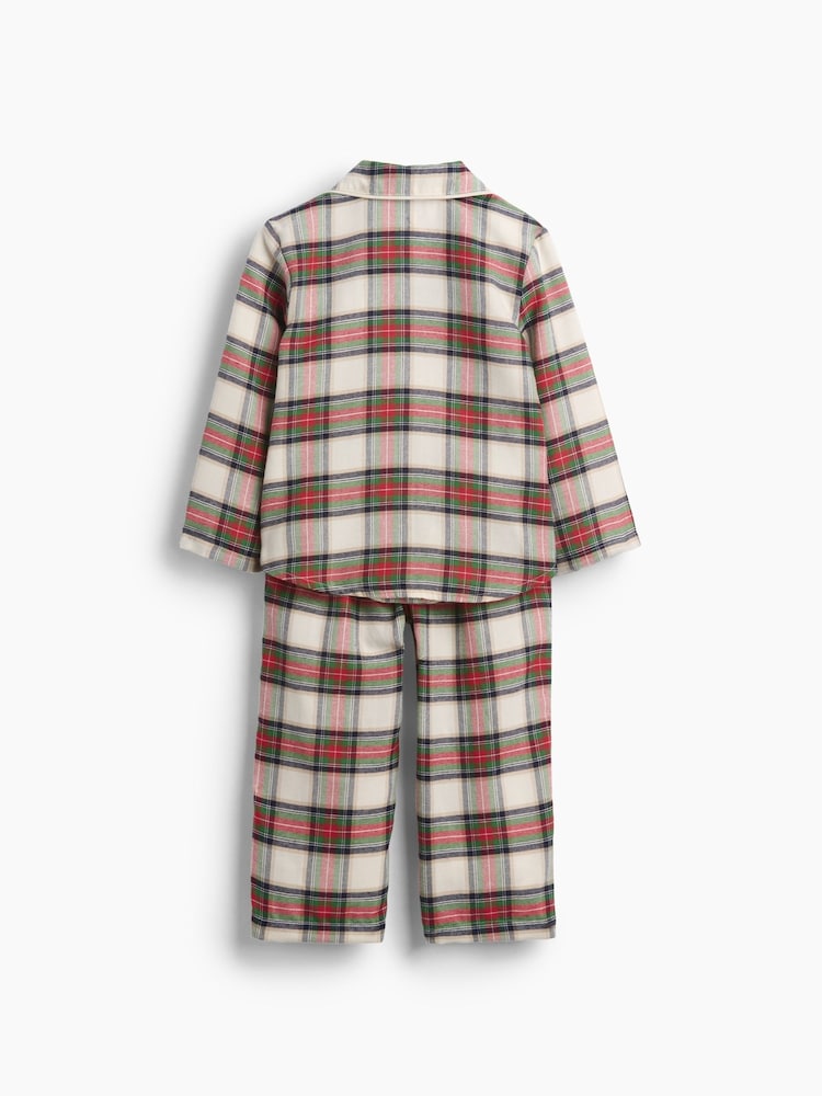 Gap Red & Cream Check Flannel Pyjamas Set (6mths-5yrs) - Image 5 of 5 Gap Red & Cream Check Flannel Pyjamas Set (6mths-5yrs) - Image 5 of 5