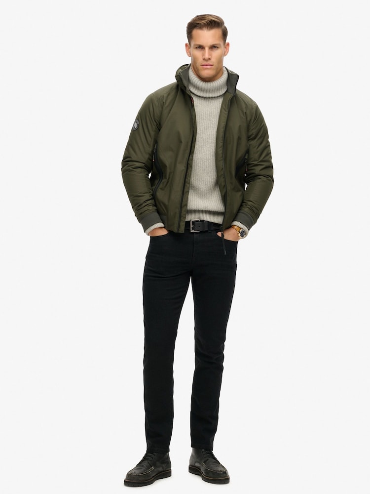 Superdry Army Khaki City Harrington Jacket - Image 2 of 5