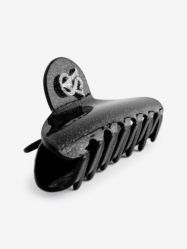 Victoria's Secret Black Glitter Hair Claw Clip - Image 1 of 1