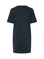 Yours Curve Blue Star Print Nightdress - Image 5 of 6