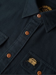 Schwarz - Superdry Trailsman Flanellhemd aus 100% Baumwolle - Bild 4 von 4