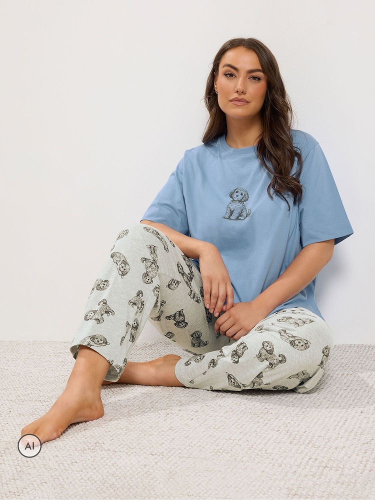 Pyjama Ample Yours Curve chiot Ensemble - Image 1 sur 6