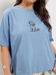 Pyjama Ample Yours Curve chiot Ensemble - Image 4 sur 6