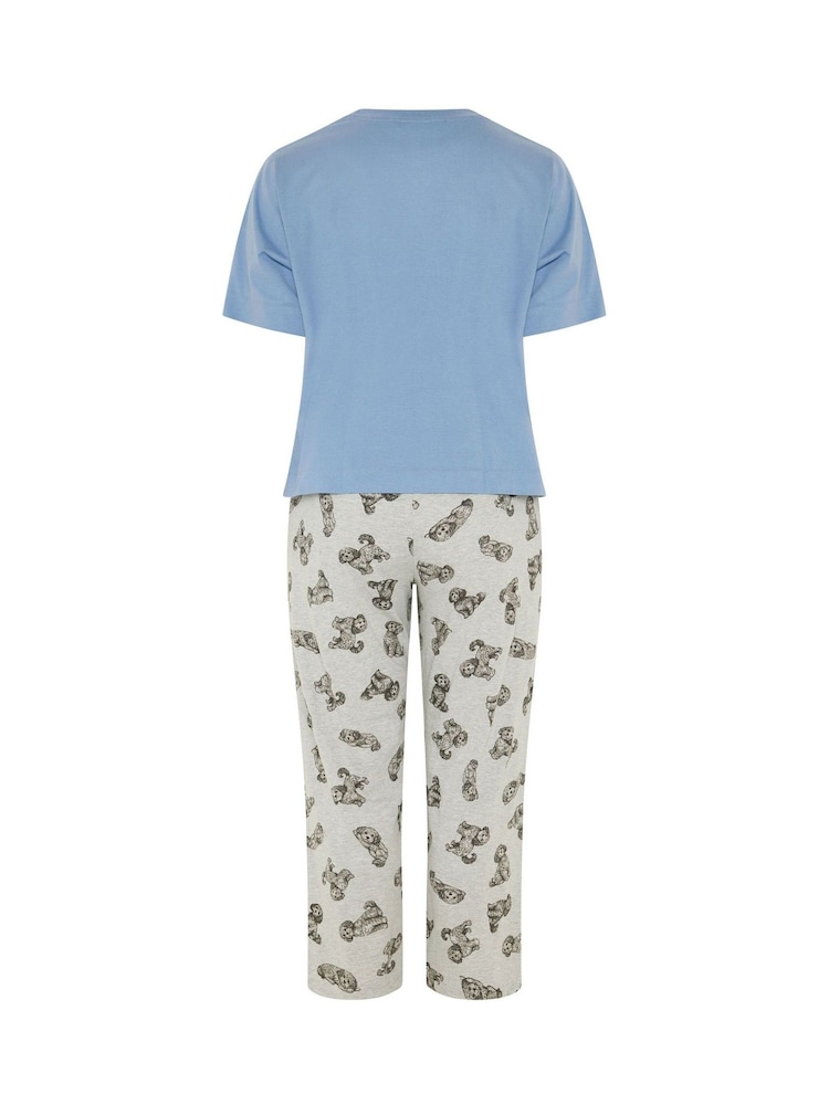 Pyjama Ample Yours Curve chiot Ensemble - Image 6 sur 6