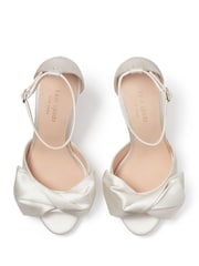 kate spade new york Satin Bridal Bow Court Heel Sandals - Image 5 of 5
