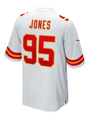 Nike White NFL Kansas City Chiefs Game Road Jersey - Chris Jones - Image 3 of 3